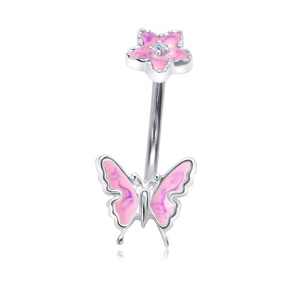 Buterfly Belly Piercing BP-2049